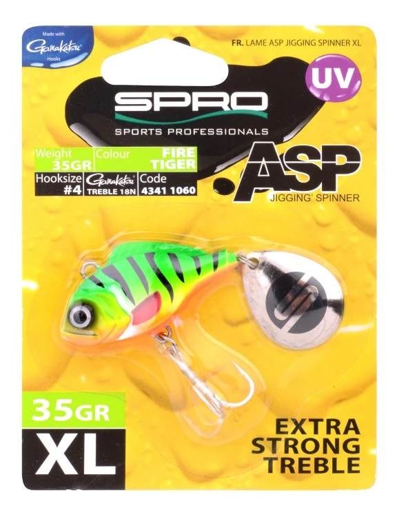 Spro ASP Spinner XL UV 35gr 1 Spro ASP Spinner XL UV 35gr