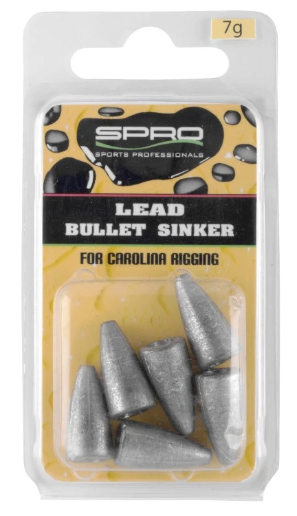 Spro Lead Bullet Sinkers 3 Spro Lead Bullet Sinkers - Afbeelding 3