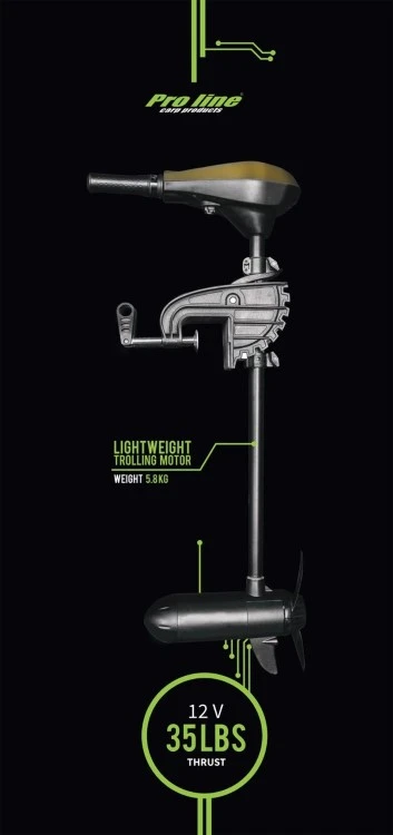 Proline Pro Line Trolling Motor - 35lb (Green) 2 Proline Pro Line Trolling Motor - 35lb (Green) - Afbeelding 2