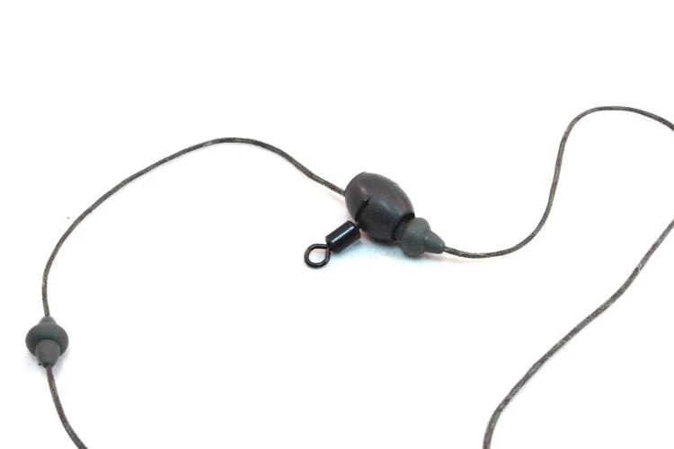 PB Products Downforce Tungsten X-Small Naked Chod Rubber & Bead 2 PB Products Downforce Tungsten X-Small Naked Chod Rubber & Bead - Afbeelding 2