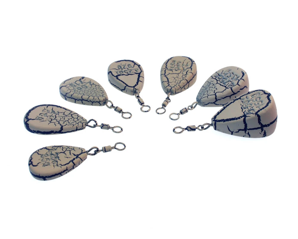 PB Products Swivel Pear Leads Gravel 1 PB Products Swivel Pear Leads Gravel