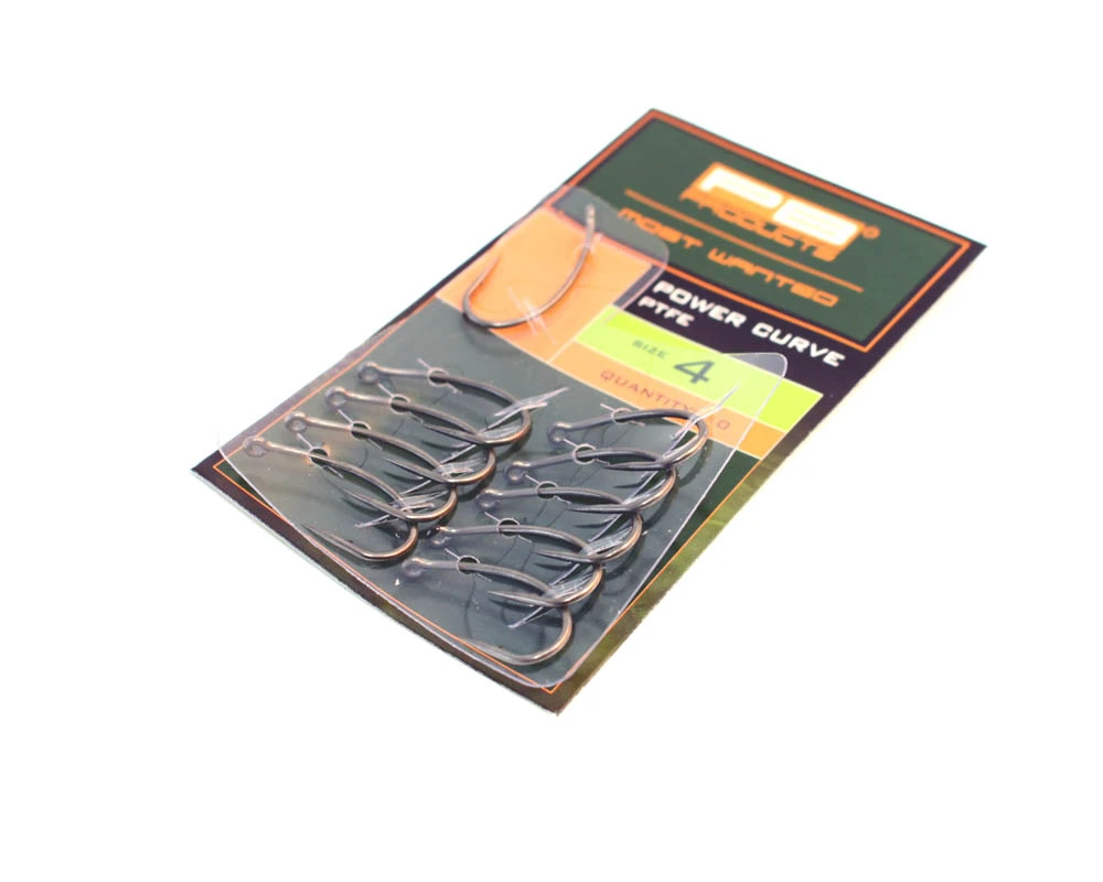 PB Products Power Curve Hook PTFE 1 PB Products Power Curve Hook PTFE