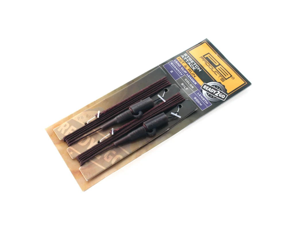PB Products R2G Stretch Attack Hit & Run Leadclip Leader 90cm 2pcs 1 PB Products R2G Stretch Attack Hit & Run Leadclip Leader 90cm 2pcs