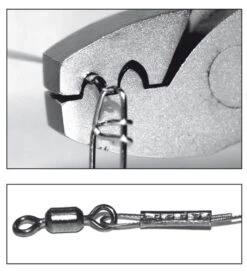 Spro Swivels - Black Brass Single Sleeve -Spro Verkoop 4556 012 003