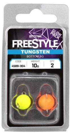 Spro Freestyle Tungsten Bottom Jigs Orange / Chart -Spro Verkoop 4589 304 002 p