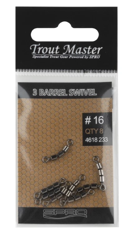 Spro Trout Master 3 Barrel Swivel 1 Spro Trout Master 3 Barrel Swivel