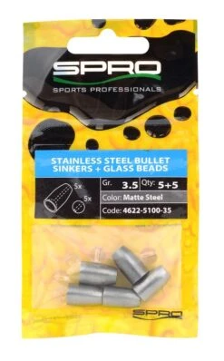 Spro Stainless Steel Bullet Sinkers -Spro Verkoop 4622 5100 35 002 p