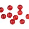 Spro Round Smooth Glass Beads - Ruby Red