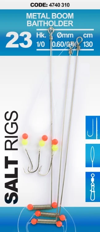 Spro Salt Rig #23 Metal Boom Baitholder 1 Spro Salt Rig #23 Metal Boom Baitholder