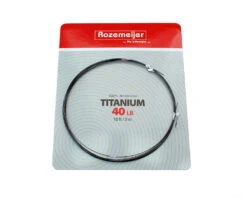 Rozemeijer USA Titanium Wire 3m/10ft -Spro Verkoop 68144 titaniium 40lb