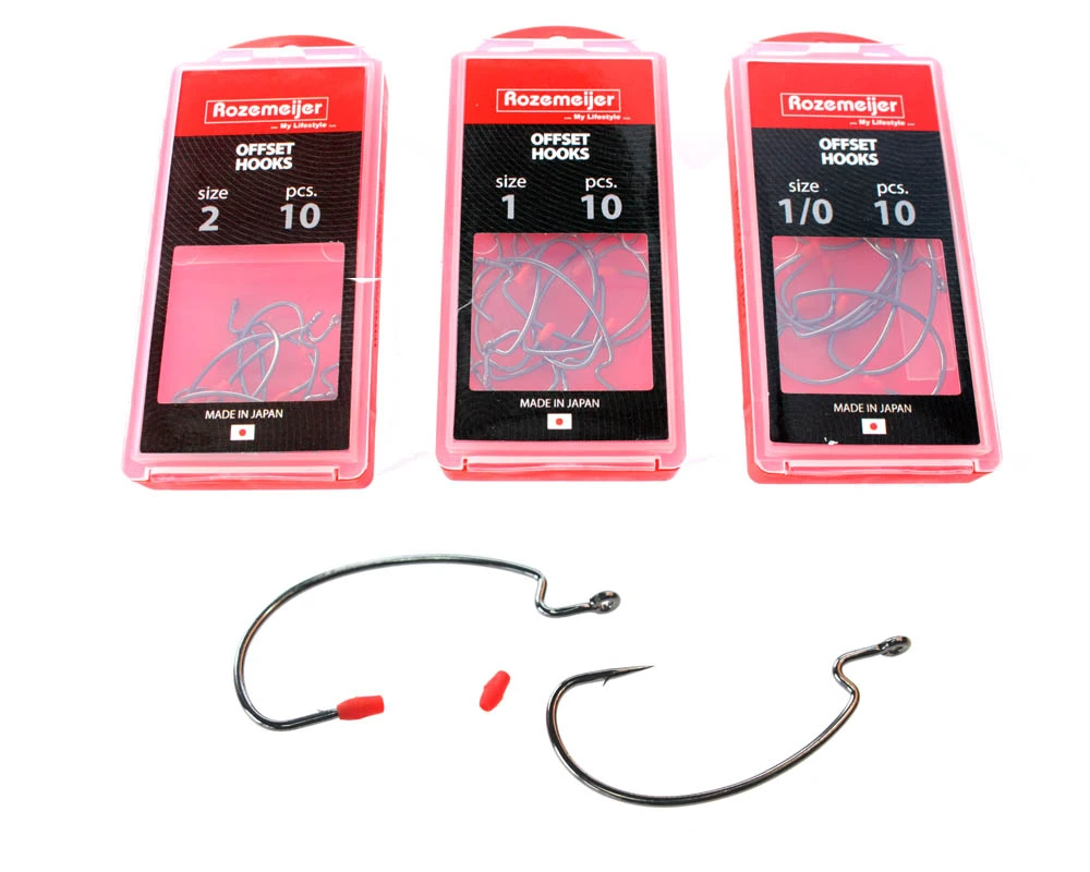 Rozemeijer Japanese Offset Hooks 10pcs 1 Rozemeijer Japanese Offset Hooks 10pcs