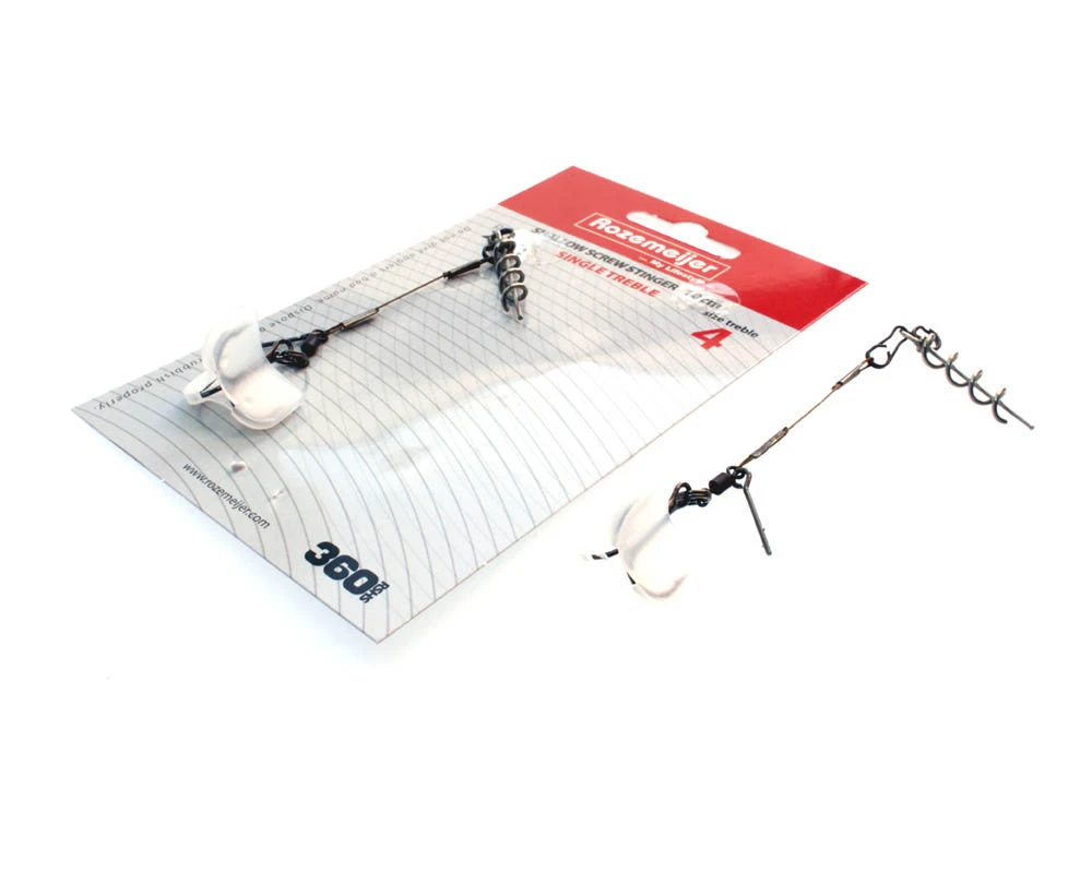 Rozemeijer Shallow Screw Stinger 10cm Single Treble #4 1 Rozemeijer Shallow Screw Stinger 10cm Single Treble #4