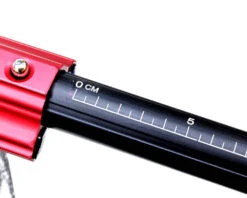 Rozemeijer Allure Coated Rubber Landingnet 70x65cm H195 -Spro Verkoop 76011 measurement on handle detail