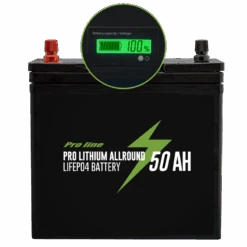 Proline Pro Lithium Allround LiFe PO4 Battery 50 Amp (Incl. Charger)