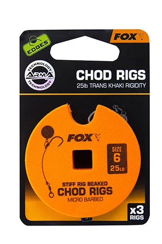 Fox Edges Stiff Chod Rig X3 4 Fox Edges Stiff Chod Rig X3 - Afbeelding 4