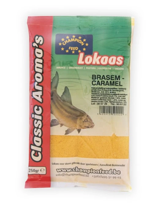 Champion Feed Classic Aroma Brasem-Caramel 250gr 1 Champion Feed Classic Aroma Brasem-Caramel 250gr