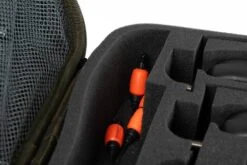 Fox Camolite Micron RX+ Case -Spro Verkoop clu444 camolite rx plus case open with bobbins inside