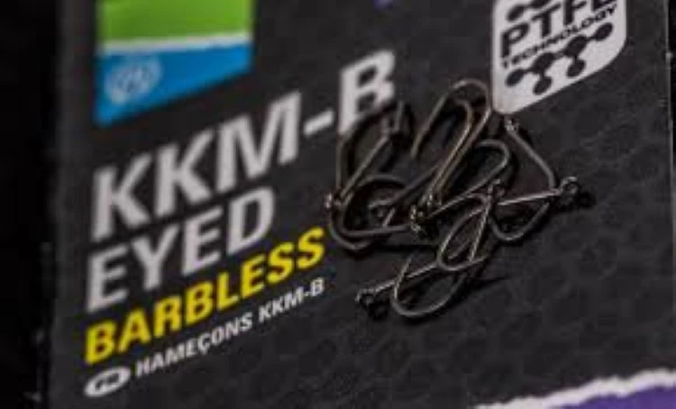 Preston KKM-B Eyed Barbless 2 Preston KKM-B Eyed Barbless - Afbeelding 2