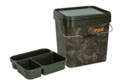 Fox 17ltr Bucket Insert Tray -Spro Verkoop fox camo bucket main with tray
