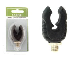 GoFish Rubber Adjustable Back Rest Grippo Black