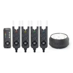 Sonik Gizmo 4+1 Bite Alarm + Bivvy Light Set
