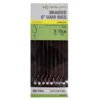 Korum Big Fish Braided Hair Rigs 6” 15cm Barbless