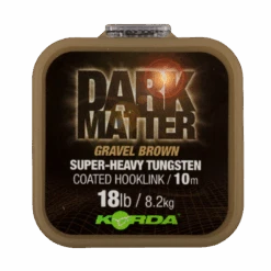 Korda Dark Matter Tungsten Coated Braid Gravel Brown
