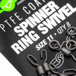 Korda PTFE Spinner Ring Swivel Size 11 -Spro Verkoop kmw005 ptfe spinner ring swivels size 11 4