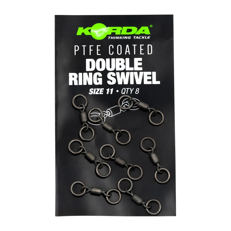 Korda PTFE Double Ring Swivel Size 11 1 Korda PTFE Double Ring Swivel Size 11