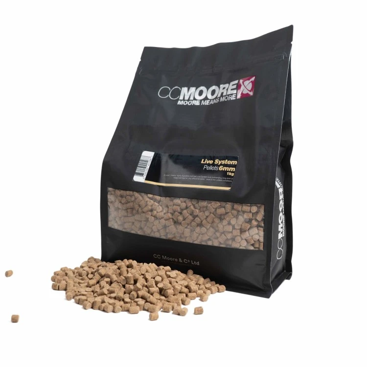 CC Moore Live System Pellets 1kg 1 CC Moore Live System Pellets 1kg