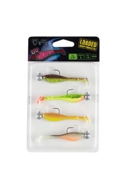 Fox Rage Mini Fry Loaded UV Mixed Pack X4