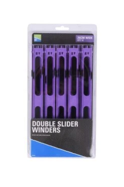 Preston Double Slider Winders 26 Cm Wide - Purple