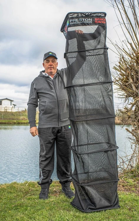 Preston Space Saver Keepnets 2m Carp Mesh 2 Preston Space Saver Keepnets 2m Carp Mesh - Afbeelding 2