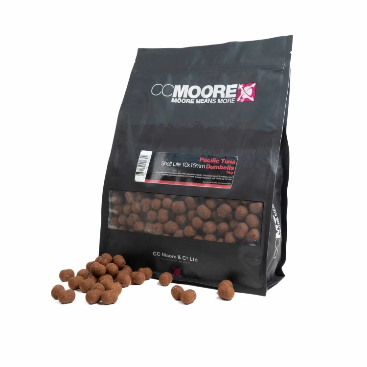 CC Moore Pacific Tuna 15x18mm Dumbells 1kg 1 CC Moore Pacific Tuna 15x18mm Dumbells 1kg