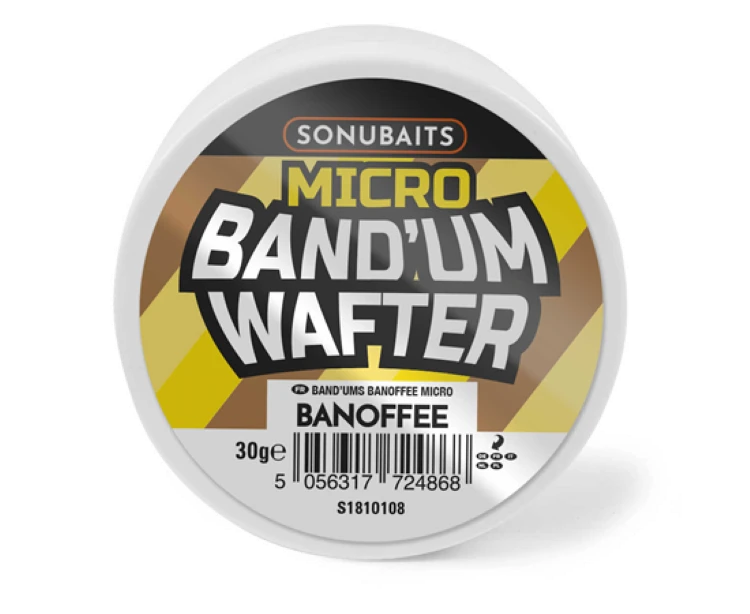 Sonubaits Micro Band'um Wafters - Banoffee 1 Sonubaits Micro Band'um Wafters - Banoffee