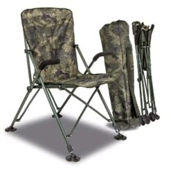 Solar UnderCover Camo Foldable Easy Chair - High