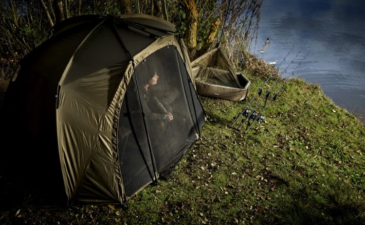 Trakker Tempest Brolly 100T Insect Panel 2 Trakker Tempest Brolly 100T Insect Panel - Afbeelding 2
